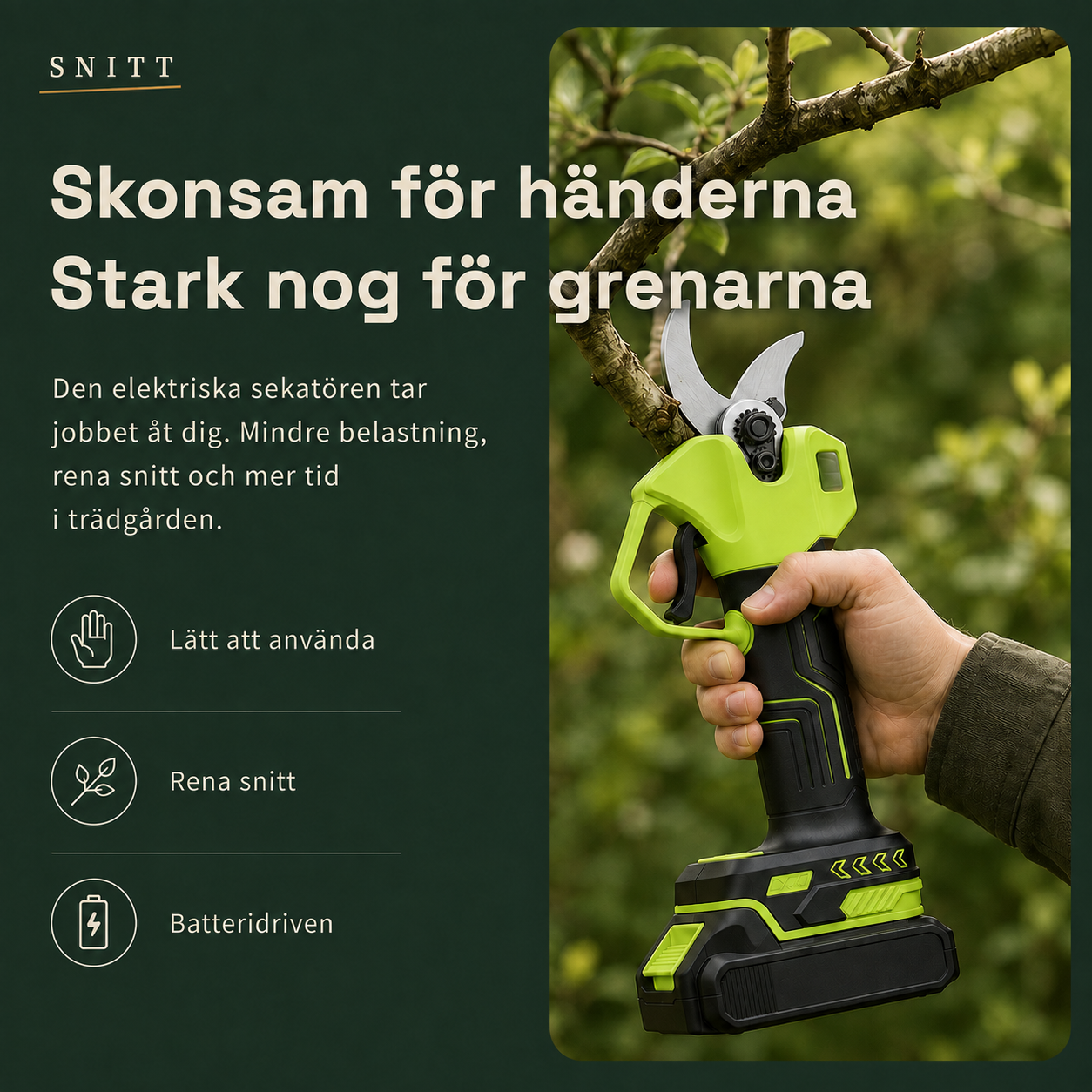 Elektrisk sekatör